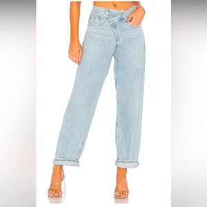 AGOLDE Criss Cross Upsized Jeans in Suburbia